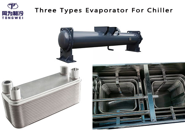 ¿Qué tipos de evaporador (intercambio de calor) para enfriadores scroll industriales?