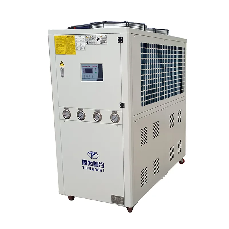 Enfriador de agua de 5HP y 15KW para fabricación de jabón y detergentes